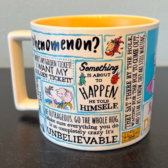 The Unemployed Philosophers Guild ROALD DAHL Literary Mug with Book Quotes - Picture 4 of 16